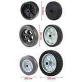 Maxbell Trailer Jack Wheel Sturdy Professional Utility Easy Installation Accessories 6 inch nylon wheel