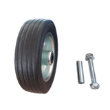 Maxbell Trailer Jack Wheel Sturdy Professional Utility Easy Installation Accessories 6 in Rubber coated