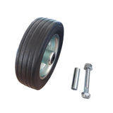 Maxbell Trailer Jack Wheel Sturdy Professional Utility Easy Installation Accessories 6 in Rubber coated