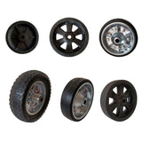 Maxbell Trailer Jack Wheel Sturdy Professional Utility Easy Installation Accessories 6 in Rubber coated