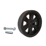 Maxbell Trailer Jack Wheel Sturdy Professional Utility Easy Installation Accessories 8 inch nylon wheel