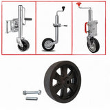 Maxbell Trailer Jack Wheel Sturdy Professional Utility Easy Installation Accessories 8 inch nylon wheel