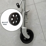 Maxbell Trailer Jack Wheel Sturdy Professional Utility Easy Installation Accessories 8 inch nylon wheel