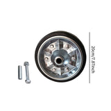 Maxbell Trailer Jack Wheel Sturdy Professional Utility Easy Installation Accessories 8 inch Rubber coated