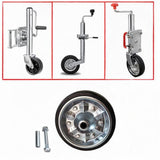 Maxbell Trailer Jack Wheel Sturdy Professional Utility Easy Installation Accessories 8 inch Rubber coated