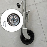 Maxbell Trailer Jack Wheel Sturdy Professional Utility Easy Installation Accessories 8 inch Rubber coated