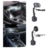 Maxbell 12V 24V Car Cooling Fan Mounted in Cup Holder Three Speed for Sedan Double Head