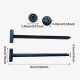 Maxbell 50x Nylon Cable Ties Professional Multifunctional Universal Cable Tie Buckle