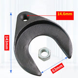 Maxbell CV Axle Removal Tool Automotive Bearing Disassembly Replace Sturdy Accessory Open 6.3 cm