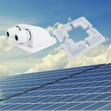 Maxbell Solar Panel Mounting Brackets Kit Corner Bracket Kit for Caravan Roofs White