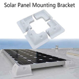 Maxbell Solar Panel Mounting Brackets Kit Corner Bracket Kit for Caravan Roofs White