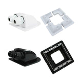 Maxbell Solar Panel Mounting Brackets Kit Corner Bracket Kit for Caravan Roofs White