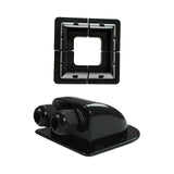 Maxbell Solar Panel Mounting Brackets Kit Corner Bracket Kit for Caravan Roofs Black