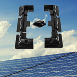 Maxbell Solar Panel Mounting Brackets Kit Sturdy for Garages Camp Vans Caravan
