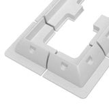 Maxbell Solar Panel Mounting Brackets Solar Panel Mounts Kit for Boats Rooftops White