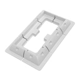 Maxbell Solar Panel Mounting Brackets Solar Panel Mounts Kit for Boats Rooftops White