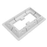 Maxbell Solar Panel Mounting Brackets Solar Panel Mounts Kit for Boats Rooftops White