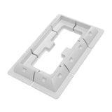 Maxbell Solar Panel Mounting Brackets Solar Panel Mounts Kit for Boats Rooftops White