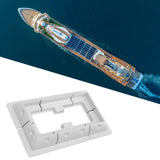 Maxbell Solar Panel Mounting Brackets Solar Panel Mounts Kit for Boats Rooftops White