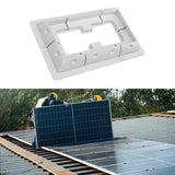Maxbell Solar Panel Mounting Brackets Solar Panel Mounts Kit for Boats Rooftops White