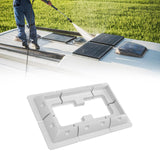Maxbell Solar Panel Mounting Brackets Solar Panel Mounts Kit for Boats Rooftops White