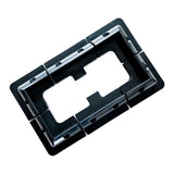 Maxbell Solar Panel Mounting Brackets Solar Panel Mounts Kit for Boats Rooftops Black