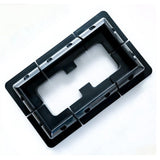 Maxbell Solar Panel Mounting Brackets Solar Panel Mounts Kit for Boats Rooftops Black