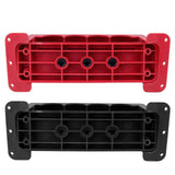 Maxbell Heavy Duty Copper Bus Bar 6 Terminal High Current Power Distribution Block Red