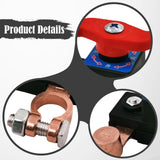 Maxbell Battery Disconnect Switch Protection Battery Shut Off for UTV Truck Copper