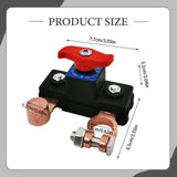 Maxbell Battery Disconnect Switch Protection Battery Shut Off for UTV Truck Copper