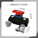 Maxbell Battery Disconnect Switch Protection Battery Shut Off for UTV Truck Silver