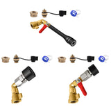 Maxbell Truck Air Tank Intake Connector Stable Gas Storage SP20 Female Port Fittings Without Switch Valve