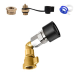 Maxbell Truck Air Tank Intake Connector Stable Gas Storage SP20 Female Port Fittings Without Switch Valve