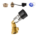 Maxbell Truck Air Tank Intake Connector Stable Gas Storage SP20 Female Port Fittings Without Switch Valve