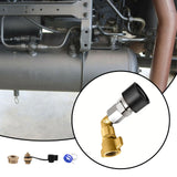Maxbell Truck Air Tank Intake Connector Stable Gas Storage SP20 Female Port Fittings Without Switch Valve