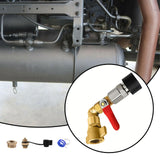Maxbell Truck Air Tank Intake Connector Stable Gas Storage SP20 Female Port Fittings Short Switch Valve