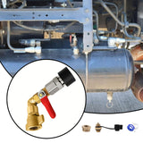 Maxbell Truck Air Tank Intake Connector Stable Gas Storage SP20 Female Port Fittings Short Switch Valve