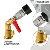 Maxbell Truck Air Tank Intake Connector Stable Gas Storage SP20 Female Port Fittings Short Switch Valve
