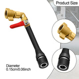 Maxbell Truck Air Tank Intake Connector Stable Gas Storage SP20 Female Port Fittings Long Switch Valve