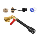 Maxbell Truck Air Tank Intake Connector Stable Gas Storage SP20 Female Port Fittings Long Switch Valve