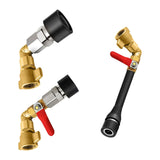 Maxbell Truck Air Tank Intake Connector Gas Storage Connection Pipe Air Tank Adapter Without Switch Valve