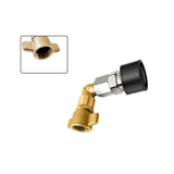 Maxbell Truck Air Tank Intake Connector Gas Storage Connection Pipe Air Tank Adapter Without Switch Valve
