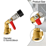 Maxbell Truck Air Tank Intake Connector Gas Storage Connection Pipe Air Tank Adapter Short  Switch Valve