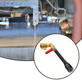 Maxbell Truck Air Tank Intake Connector Gas Storage Connection Pipe Air Tank Adapter Long Switch Valve