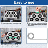 Maxbell Tube Straightener Portable 3/16 to 1/2 for Stainless Steel Pipe Straightener