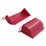 Maxbell Cold Air Intake Scoop 1 Pair Professional Replacement for BMW 318D 325i Red
