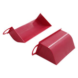 Maxbell Cold Air Intake Scoop 1 Pair Professional Replacement for BMW 318D 325i Red