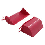 Maxbell Cold Air Intake Scoop 1 Pair Professional Replacement for BMW 318D 325i Red