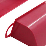 Maxbell Cold Air Intake Scoop 1 Pair Professional Replacement for BMW 318D 325i Red