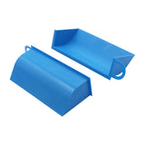 Maxbell Cold Air Intake Scoop 1 Pair Professional Replacement for BMW 318D 325i Blue